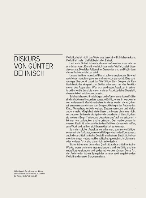 Daylight & Architecture | Architektur-Magazin von VELUX, Ausgabe ...