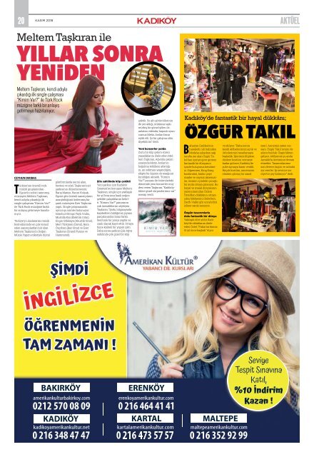 KADIKÖY GAZETESİ KASIM 2018