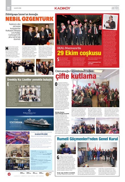 KADIKÖY GAZETESİ KASIM 2018