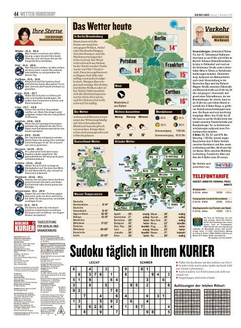 Berliner Kurier 04.11.2018