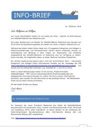 INFO-BRIEF - Realschule plus