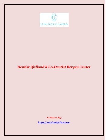 Dentist Bjelland