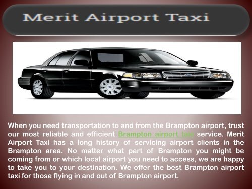 BOOKING OUR TAXI TO TORONTO AIRPORT AND ENJOY ADVANTAGE OF OUR FACILITY-converted