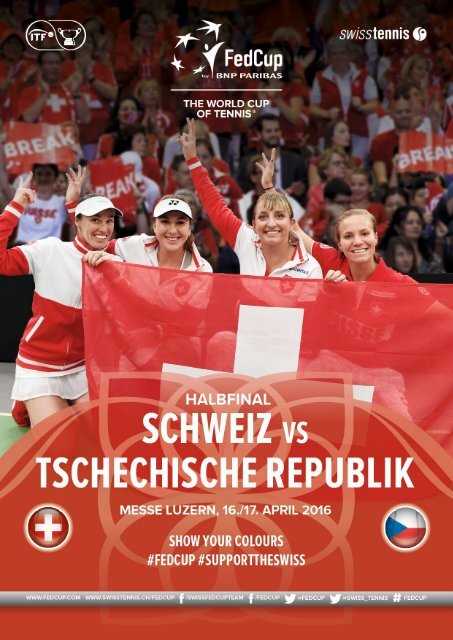 Fed Cup - Suisse vs République Tchèque - 2016