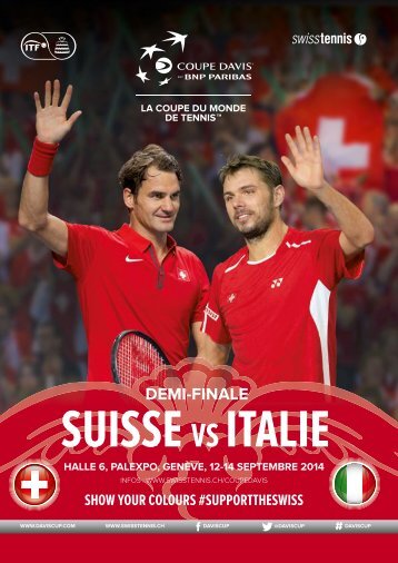 Davis Cup - Suisse vs Italie - 2014