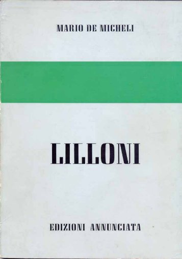 Cento opere di Lilloni