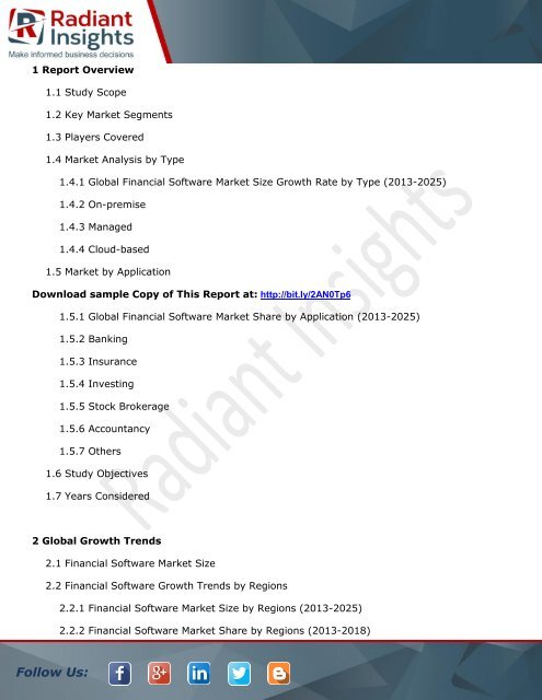 Financial Software Market Growth Rate by Region Wise & Latest Trends 2018-2025