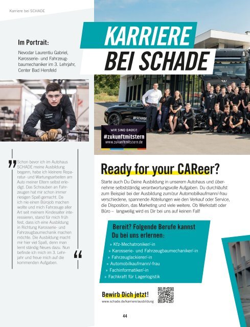mobiles - das SCHADE Kundenmagazin - Ausgabe 2018