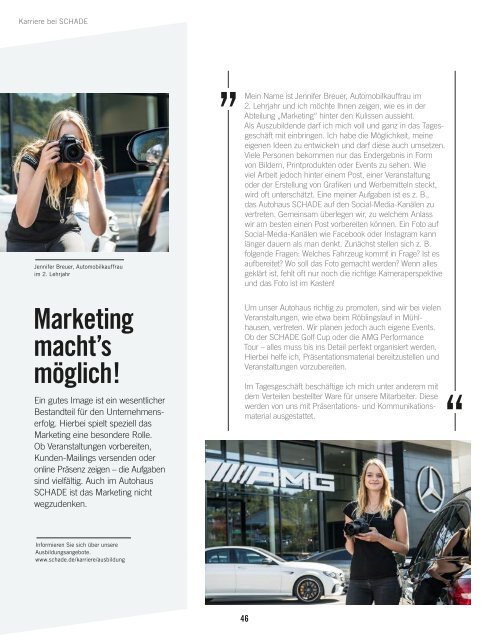 mobiles - das SCHADE Kundenmagazin - Ausgabe 2018