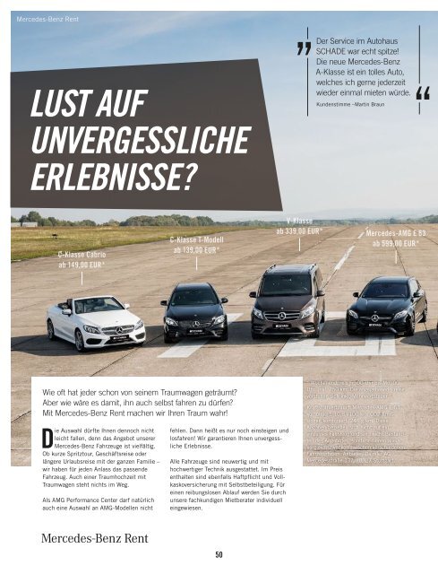 mobiles - das SCHADE Kundenmagazin - Ausgabe 2018