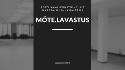 MÕTE.LAVASTUS