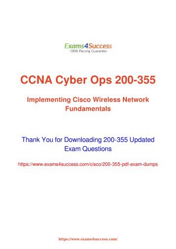 Cisco 200-355 Exam Dumps [2018 NOV] - 100% Valid Questions