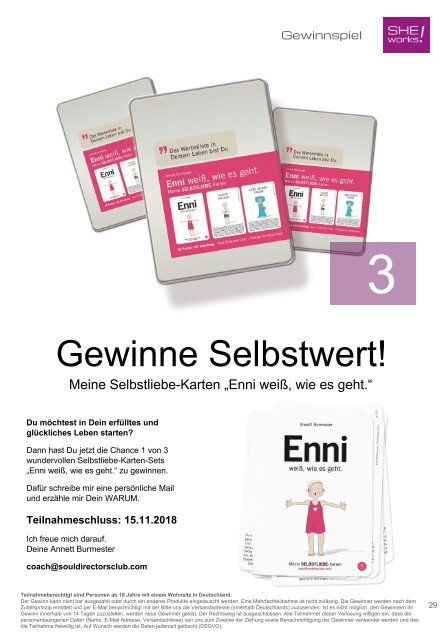 SHE works! - Das Wirtschafts- und Karrieremagazin für Frauen