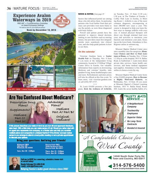 West Newsmagazine 11-7-18