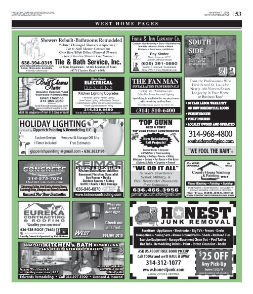 West Newsmagazine 11-7-18