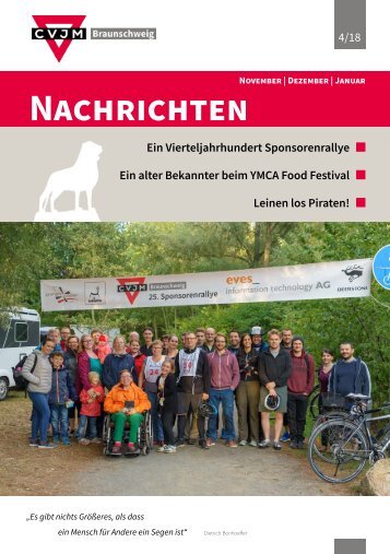 CVJM Braunschweig e.V. - Nachrichten 2018-04