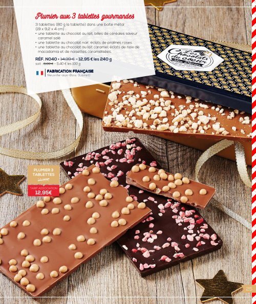 Catalogue chocolats 2018 