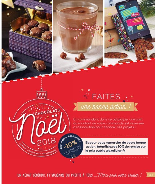 Catalogue chocolats 2018 