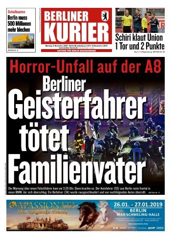 Berliner Kurier 05.11.2018