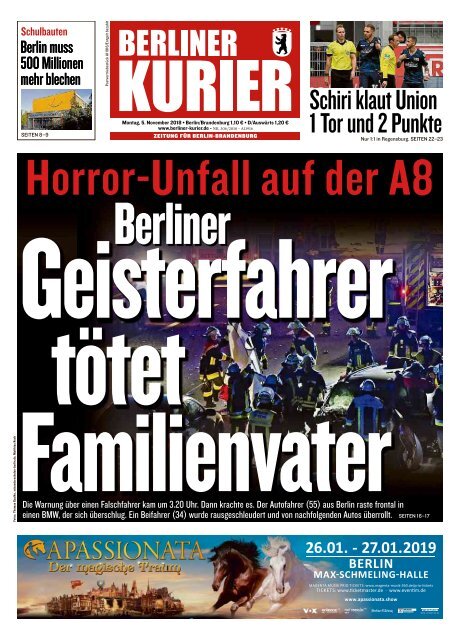 Berliner Kurier 05.11.2018