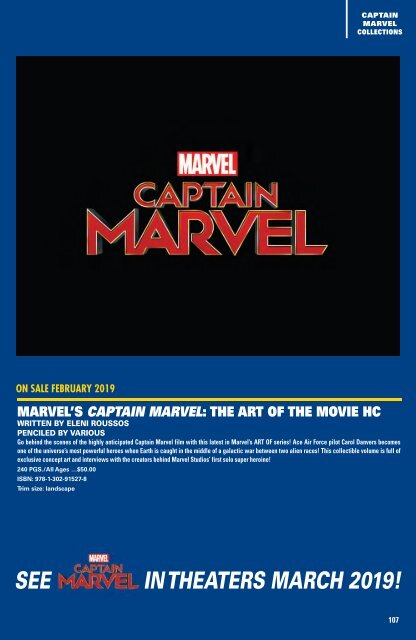 Marvel Previews 11-2018