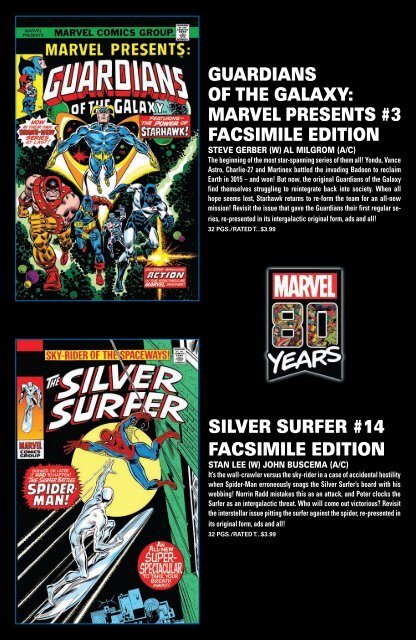 Marvel Previews 11-2018