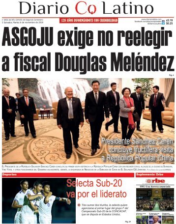 Edición 06 de noviembre de 2018