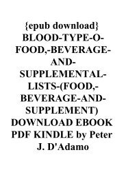 24+ Blood Type 0 Diet Food List Pdf Pics