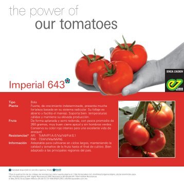 Tomate Imperial 643