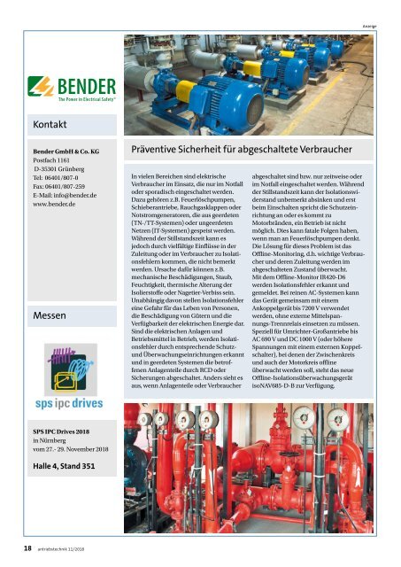 antriebstechnik 11/2018