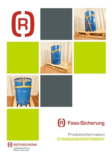 Fass-Sicherung Broschüre Rothschenk