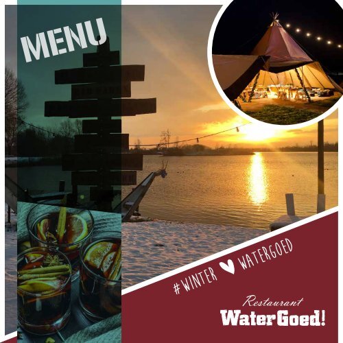 Winter menukaart 2018 - 2019 Restaurant Watergoed