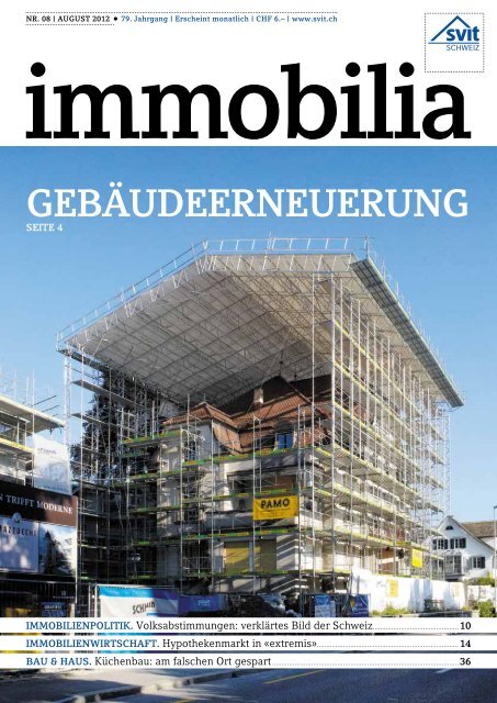 Immobilia 2012/08 - SVIT