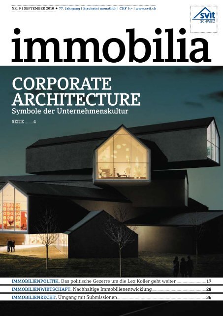 Immobilia 2010/09 - SVIT