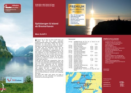 reisefink - Katalog 2019