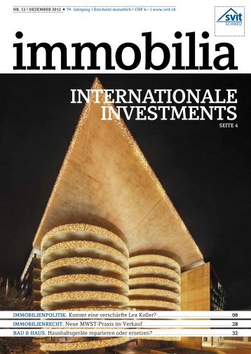 Immobilia 2012/12 - SVIT