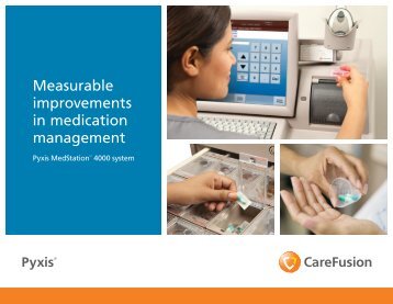 pre-show mailer - The Pyxis ® Insider newsletter - CareFusion