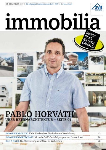 Immobilia 2017/08 - SVIT