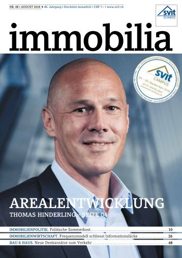 Immobilia 2018/08 - SVIT