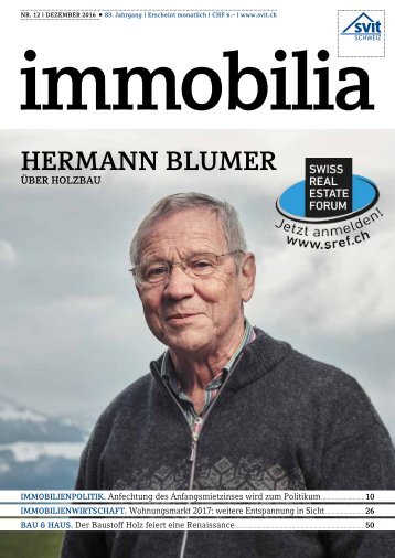 Immobilia 2016/12 - SVIT