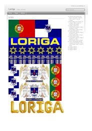 History of Loriga - História de Loriga 3