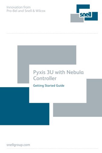 Pyxis 3U with Nebula Controller - Snell
