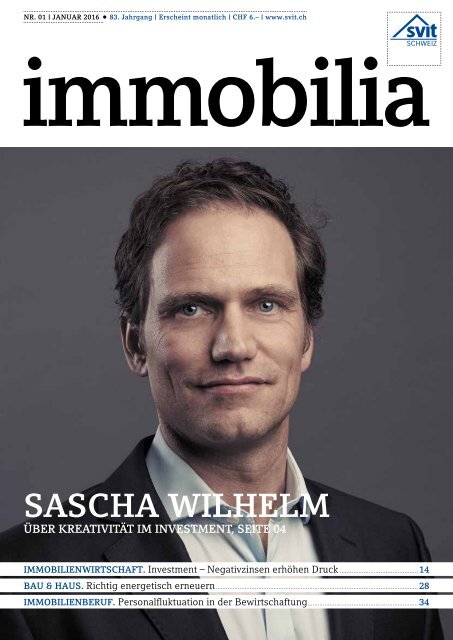 Immobilia 2016/01 - SVIT