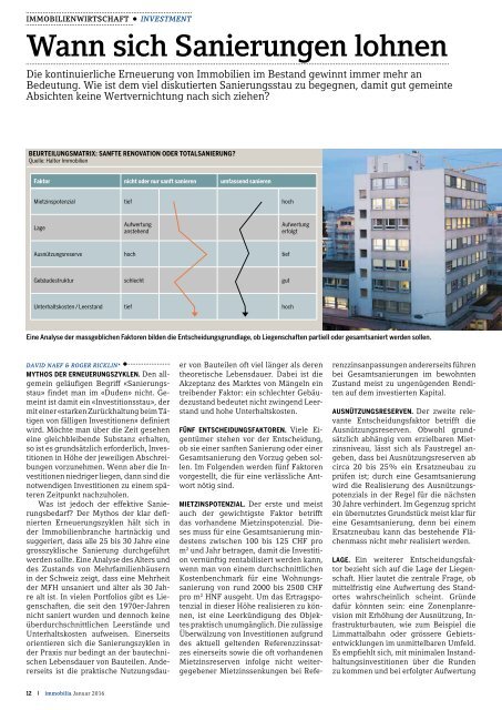 Immobilia 2016/01 - SVIT