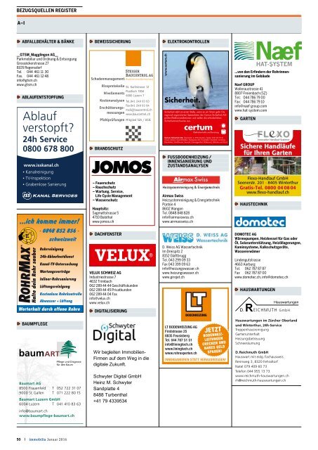 Immobilia 2016/01 - SVIT