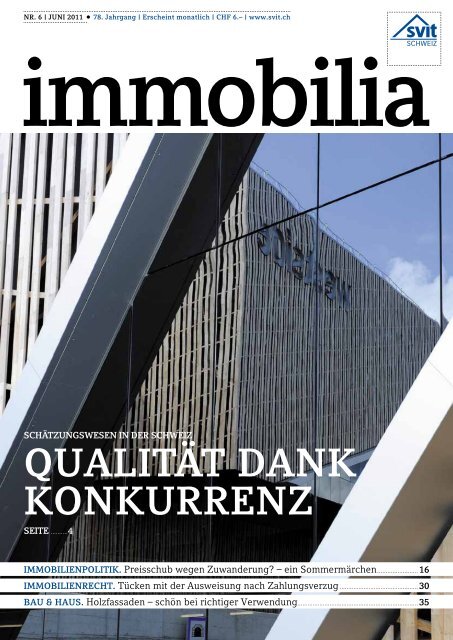 Immobilia 2011/06 - SVIT