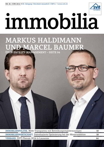 Immobilia 2016/06 - SVIT