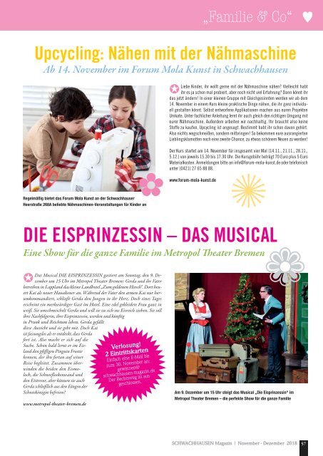 SCHWACHHAUSEN Magazin | November-Dezember 2018