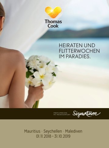 Thomas Cook Heiraten imParadies