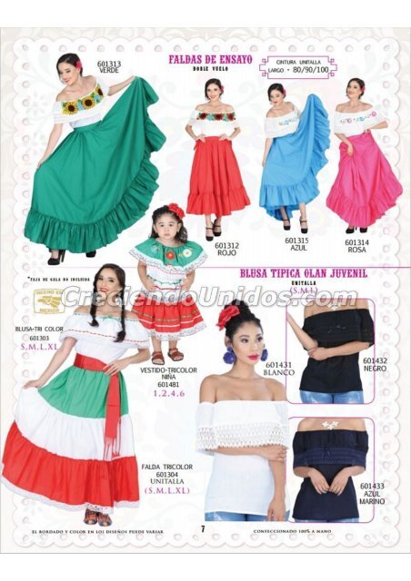 #660 Mexico Artesanal Catalogo Otono Invierno 2018 en USA Precios de Mayoreo